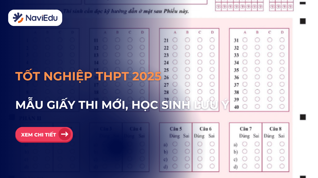 Tốt nghiệp THPT : Mẫu giấy thi tốt nghiệp THPT 2025, học sinh cần lưu ý