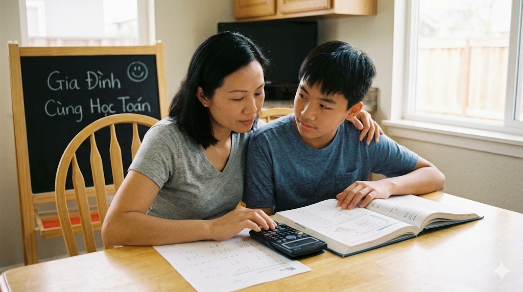 Làm gì khi điểm thi Toán học kì của con chưa đạt kỳ vọng?