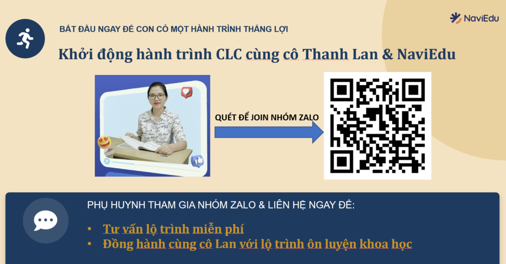 Tư vấn ôn thi vòa 6 chất lượng cao (CLC)