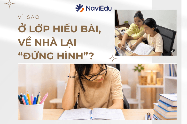 Ảo giác Hiểu bài môn Toán: Vì sao ở lớp con hiểu nhưng về nhà không làm được?
