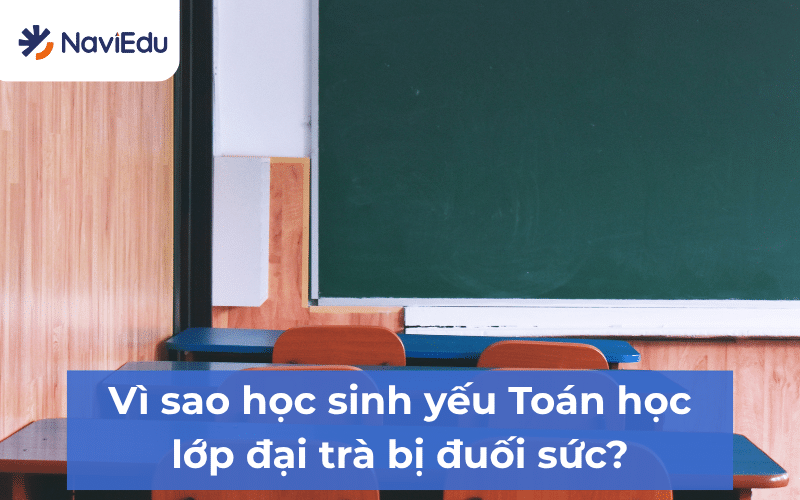 Các lớp đại trà với giáo trình chung không phù hợp với học sinh học yếu Toán