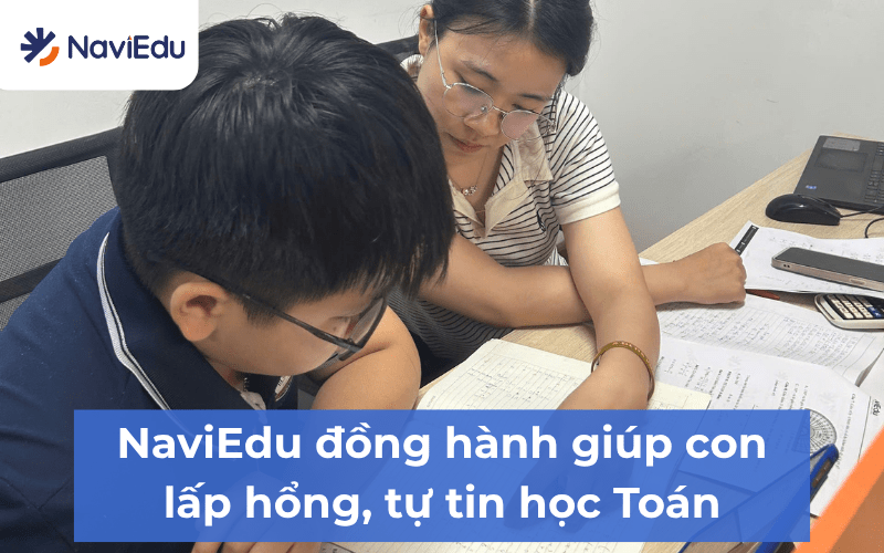 NaviEdu đồng hành sát sao, kết hợp công nghệ AI hiện đại để giúp con có giải pháp học tập bứt phá