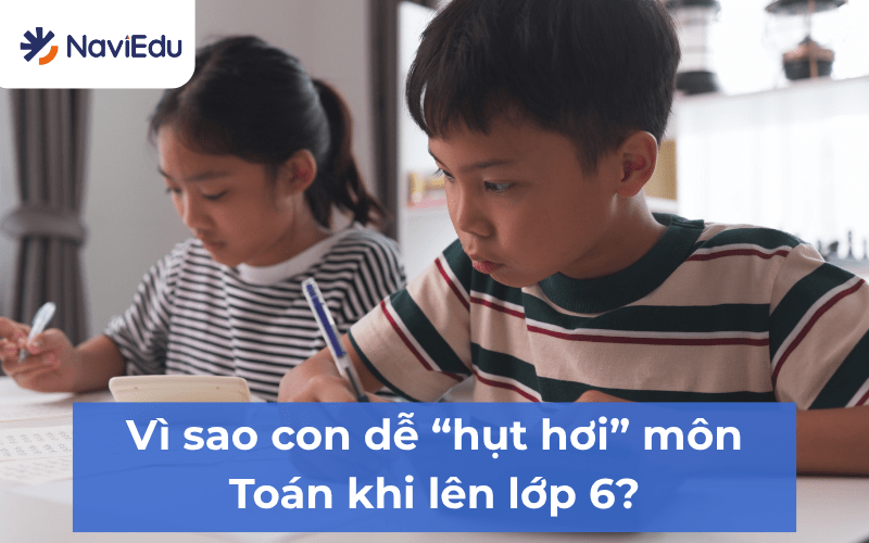 Việc chuyển cấp khiến nhiều con chưa thể làm quen với cách học mới dẫn đến việc bị tụt lại