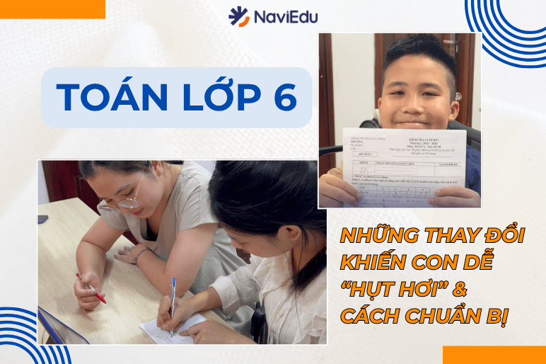 Toán lớp 5 lên lớp 6: Những cú sốc đầu cấp và cách chuẩn bị từ sớm